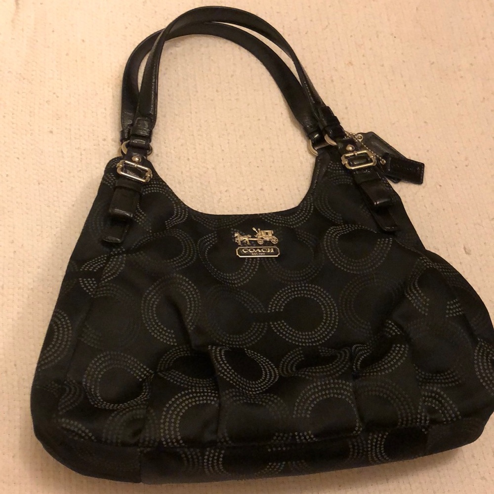 Coach black purse